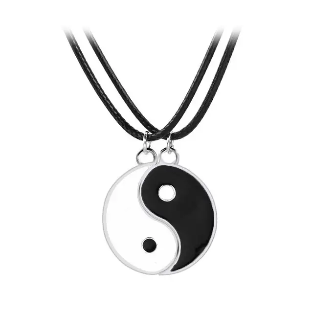 High Quality Yin Yang Couple Necklace | Perfect For Dailywear