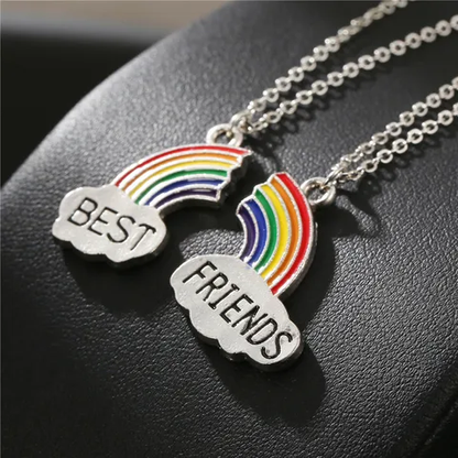 Rainbow Best Friends Necklace