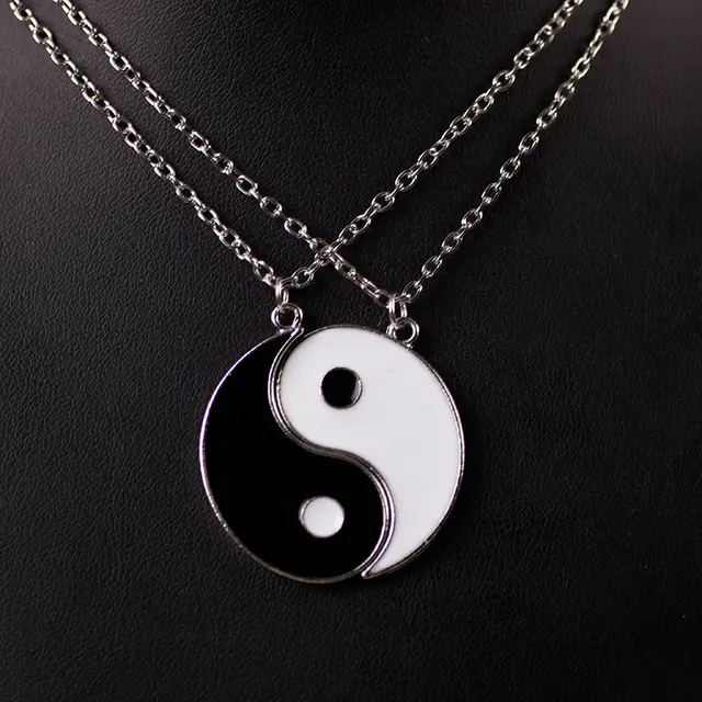 High Quality Yin Yang Couple Necklace