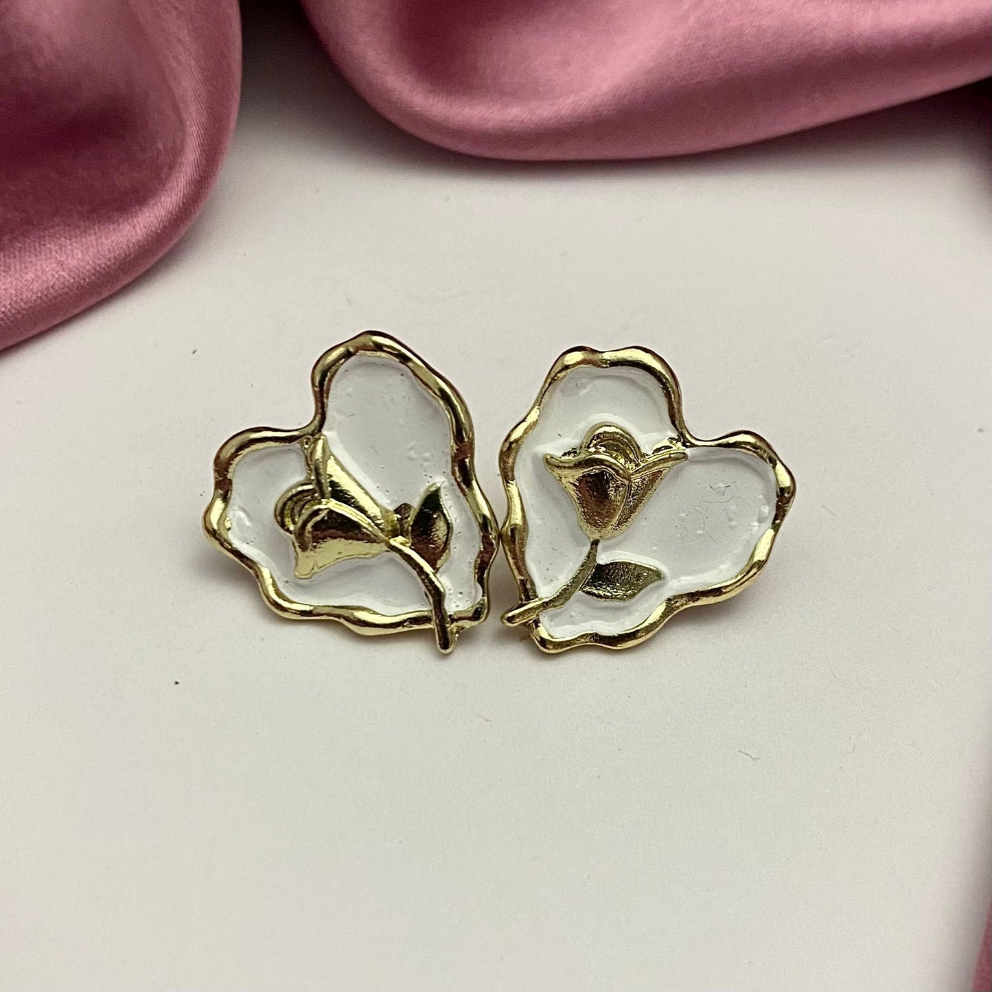 Tulip Flower Earrings