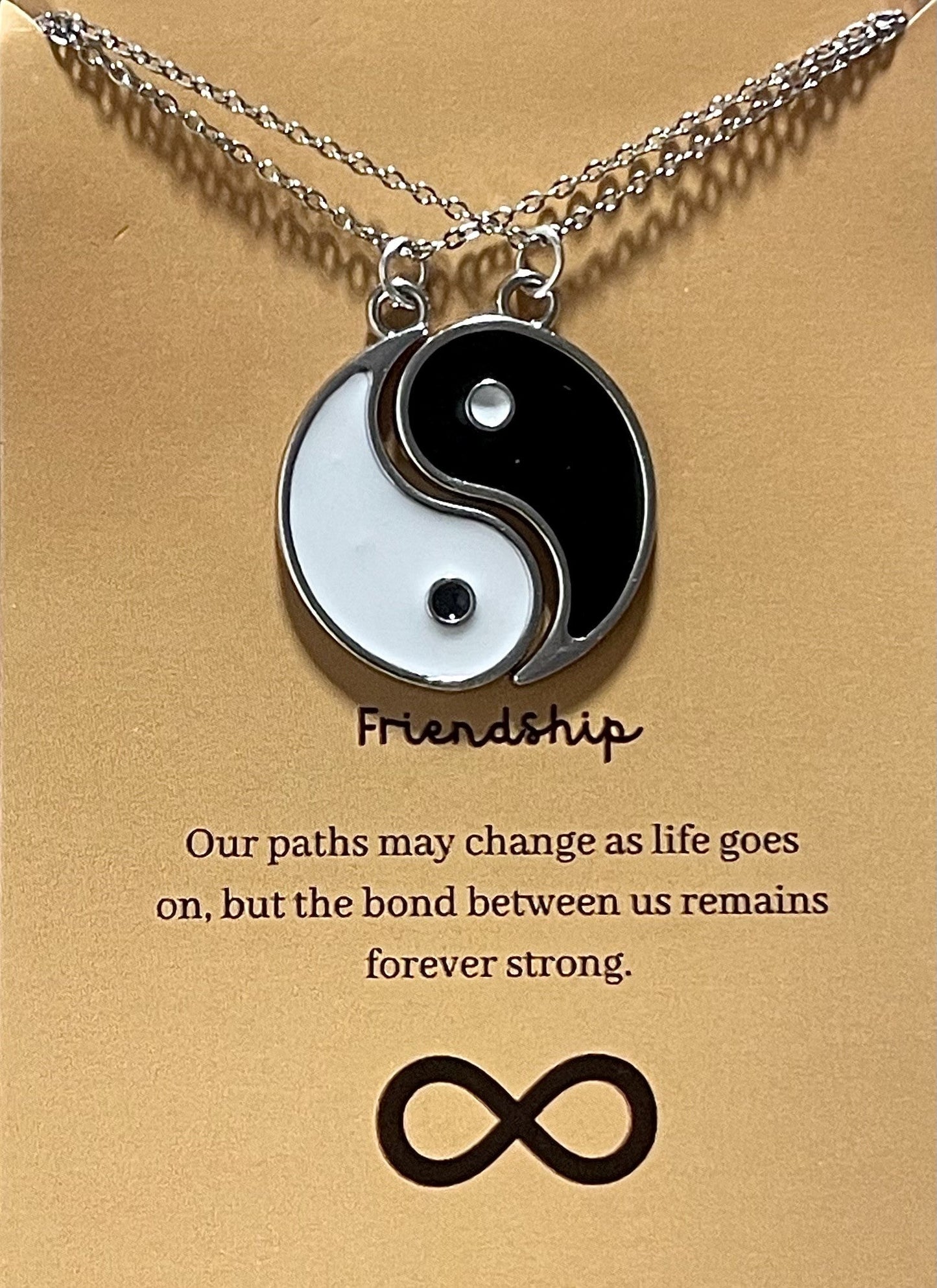 High Quality Yin Yang Couple Necklace