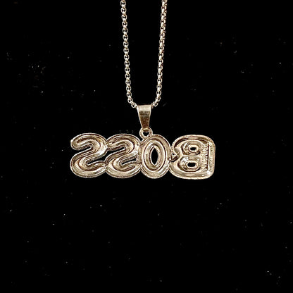 Boss Iced Out Hip Hop Pendant Necklace With Chain