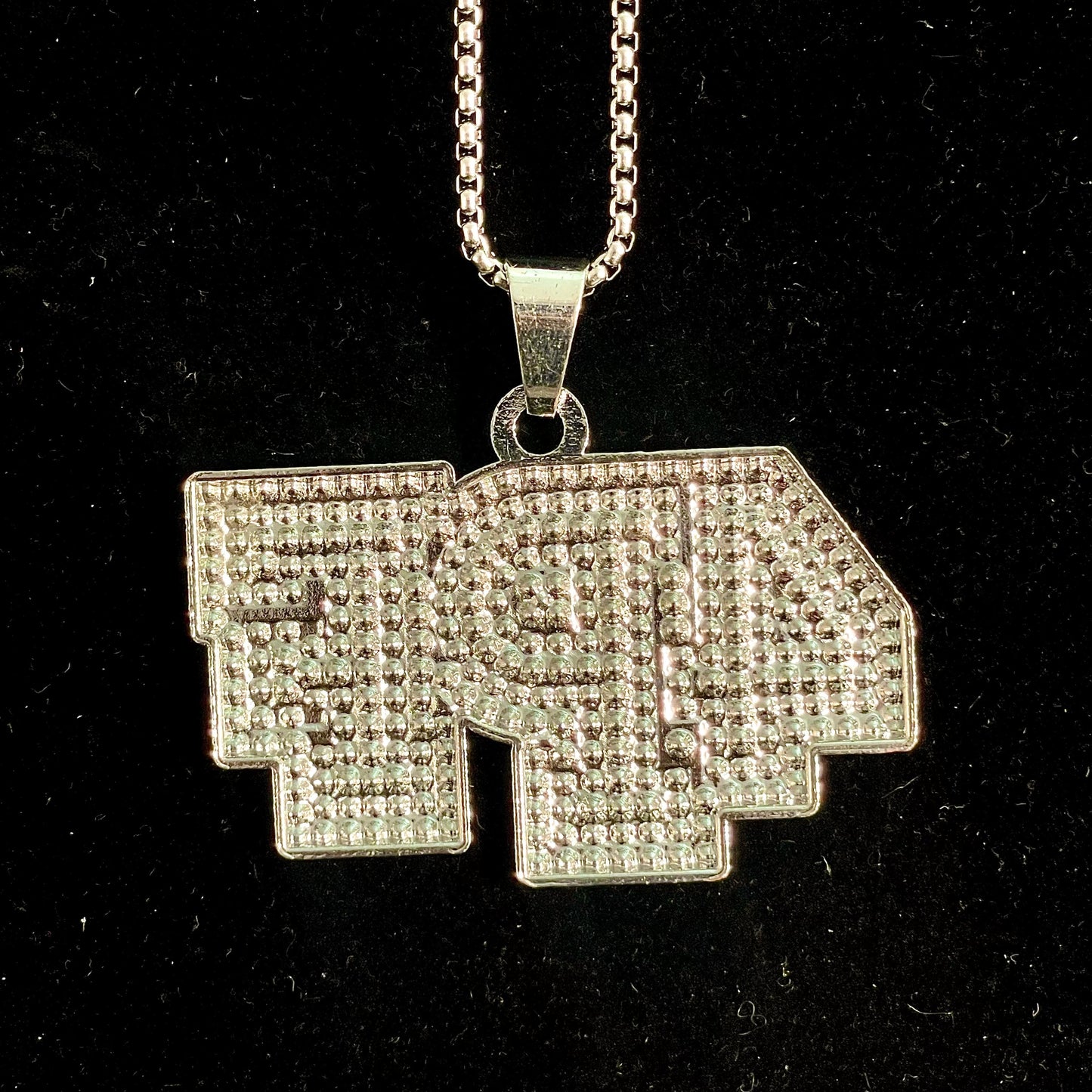 4PF Iced Out Hip Hop Pendant Necklace With Chain