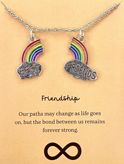 Rainbow Best Friends Necklace