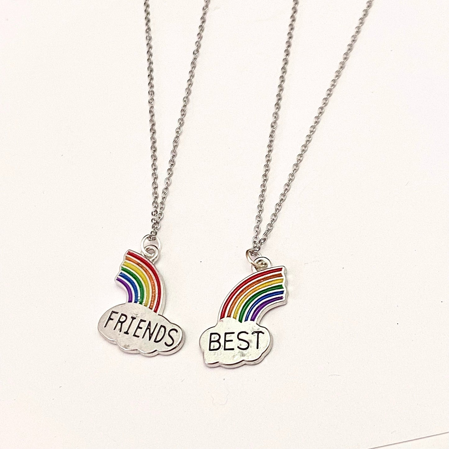 Rainbow Best Friends Necklace