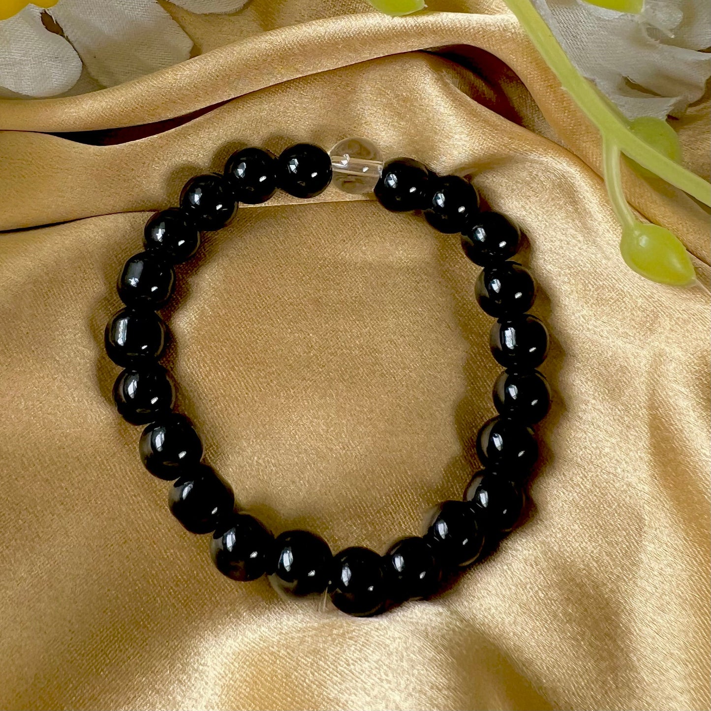 Glass Beads Bracelet - Stretchable(Big Beads)