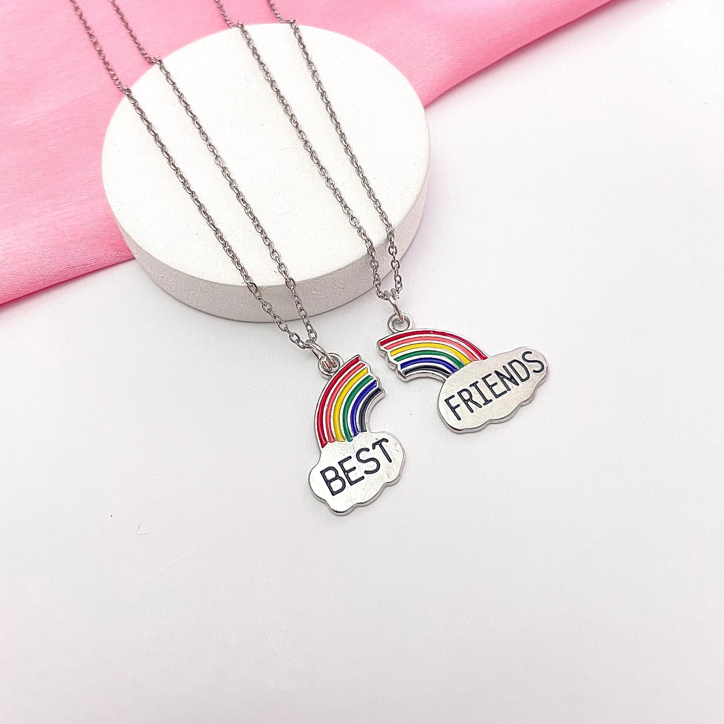 Rainbow Best Friends Necklace