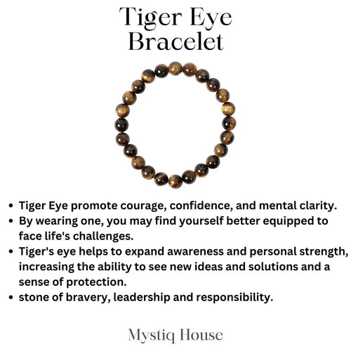 Tiger Eye 8mm Bracelet